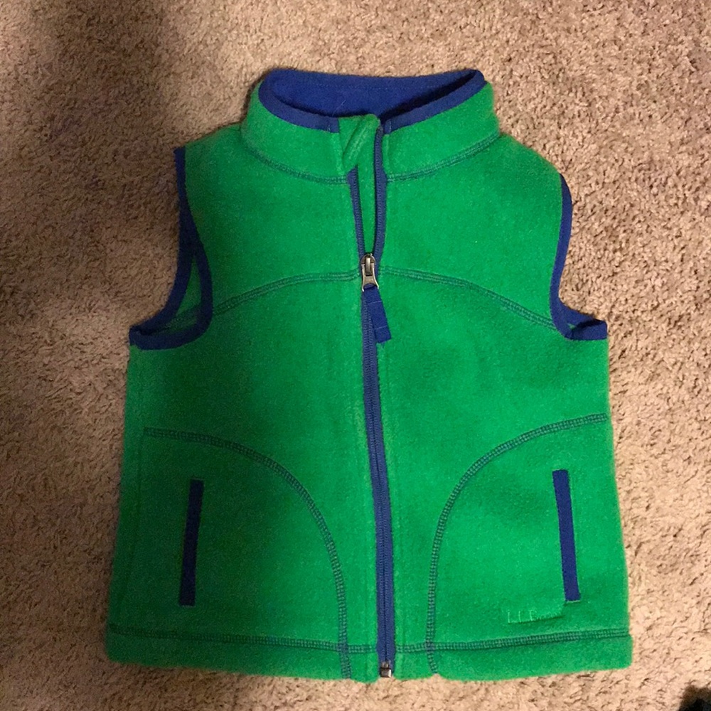 LL Bean Fleece Vest